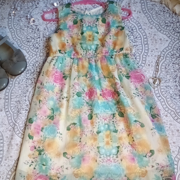 Girls spring dress - Picture 3 of 14